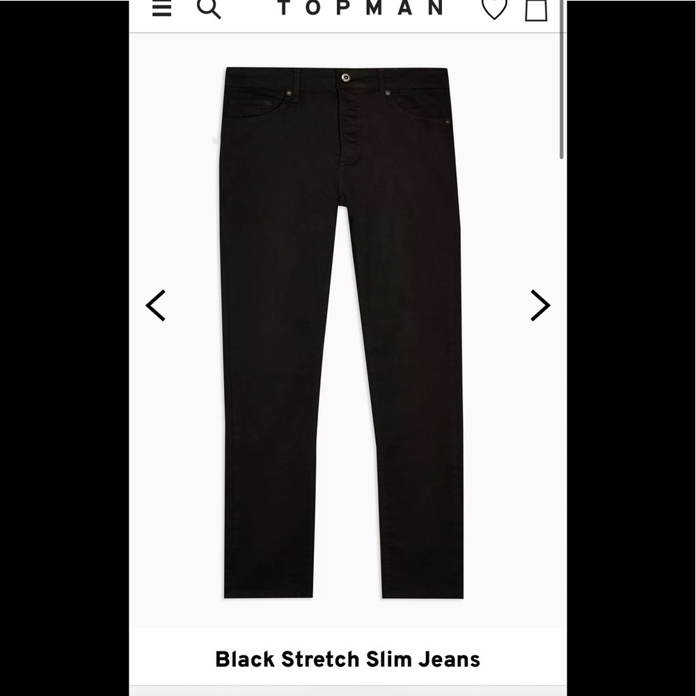Brand new pair of unworn Topman jeans